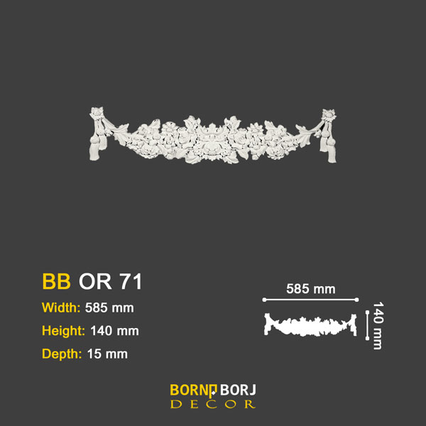 قاب دیوار ساده